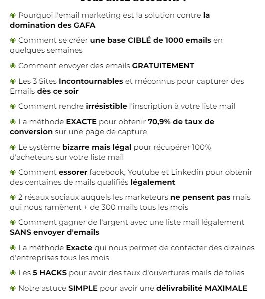 Promesses Contenu Formation Mail Machine